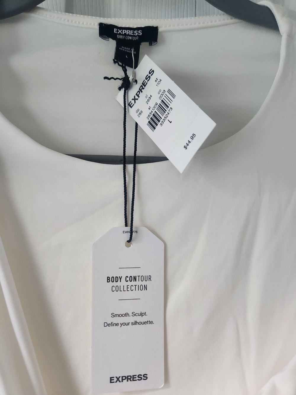 Express White Body Contour Camisole